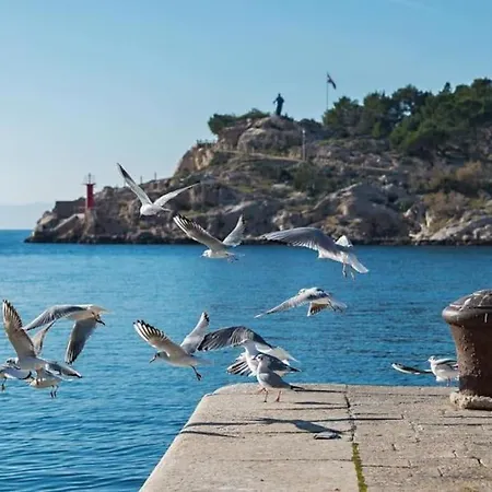 The View Luxury 2+2 In A Strict Center Lejlighed Makarska